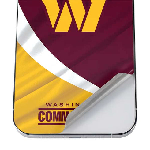 NFL Washington Commanders Flag iPhone 12 Pro Max Skin
